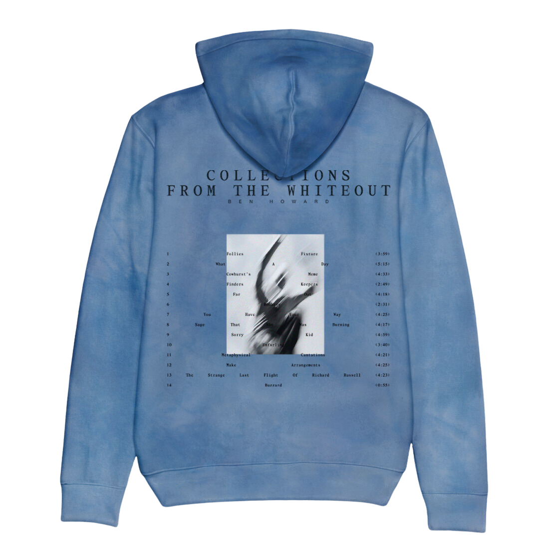 Ben Howard - Collections From The Whiteout: Jump Hoodie (Blue)