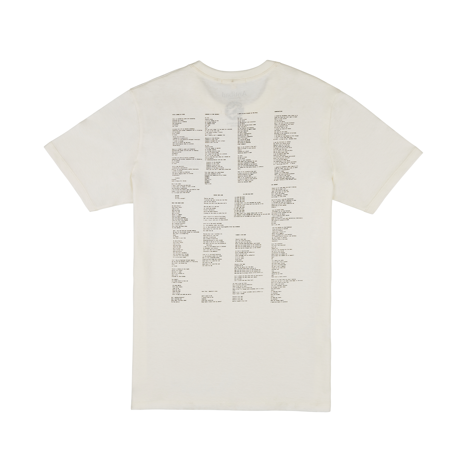 Ben Howard - Noonday Dream Lyric T-shirt