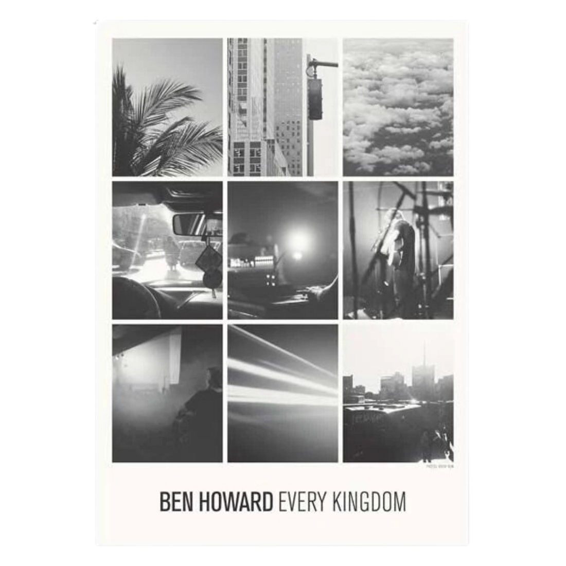 Ben Howard - Ek Grid Photo Poster