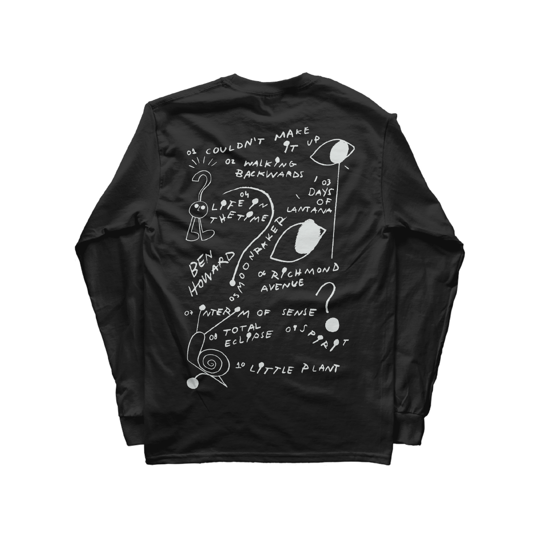 Ben Howard - Is It? Black Longsleeve