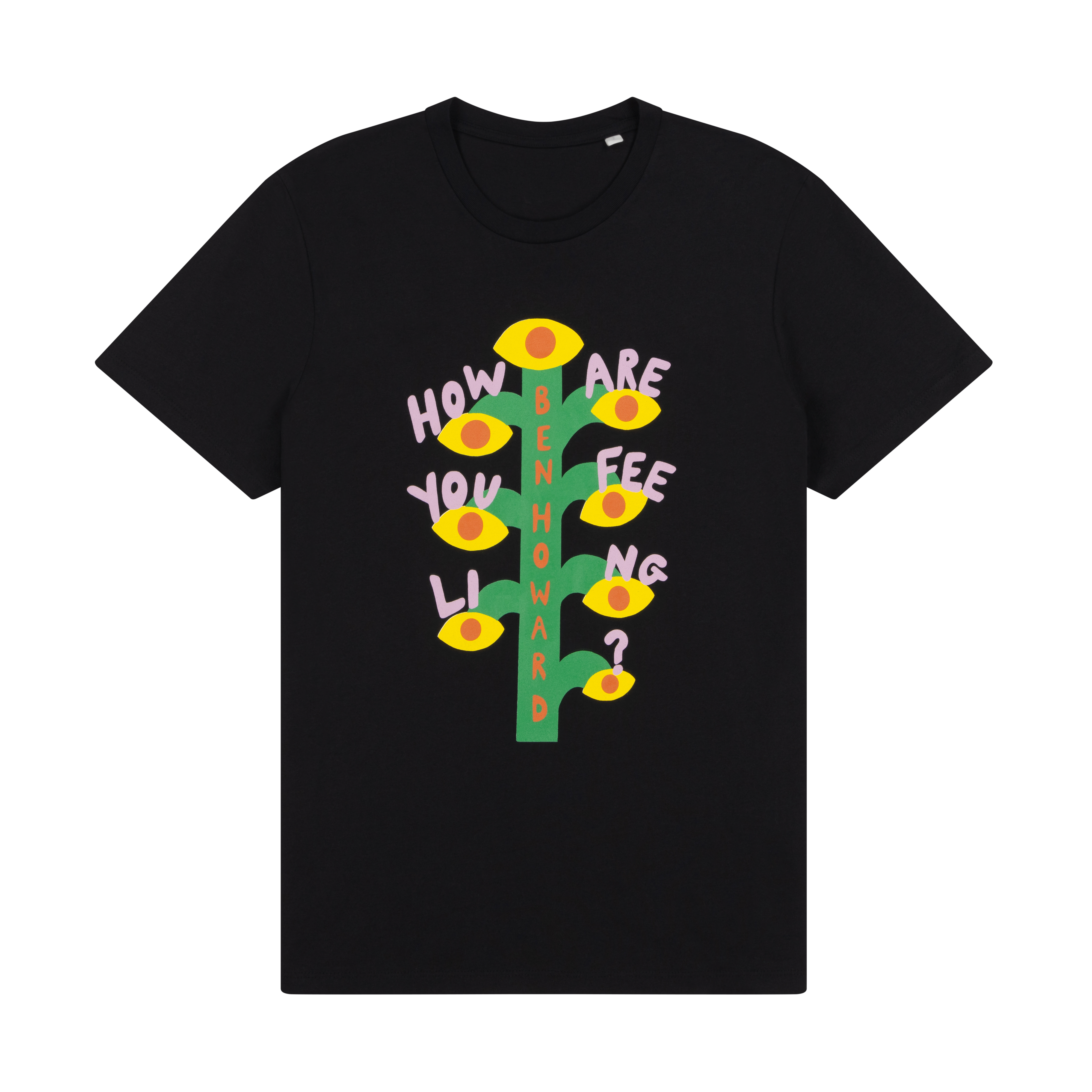 Ben Howard - 'How Are You Feeling?' T-shirt (Black )