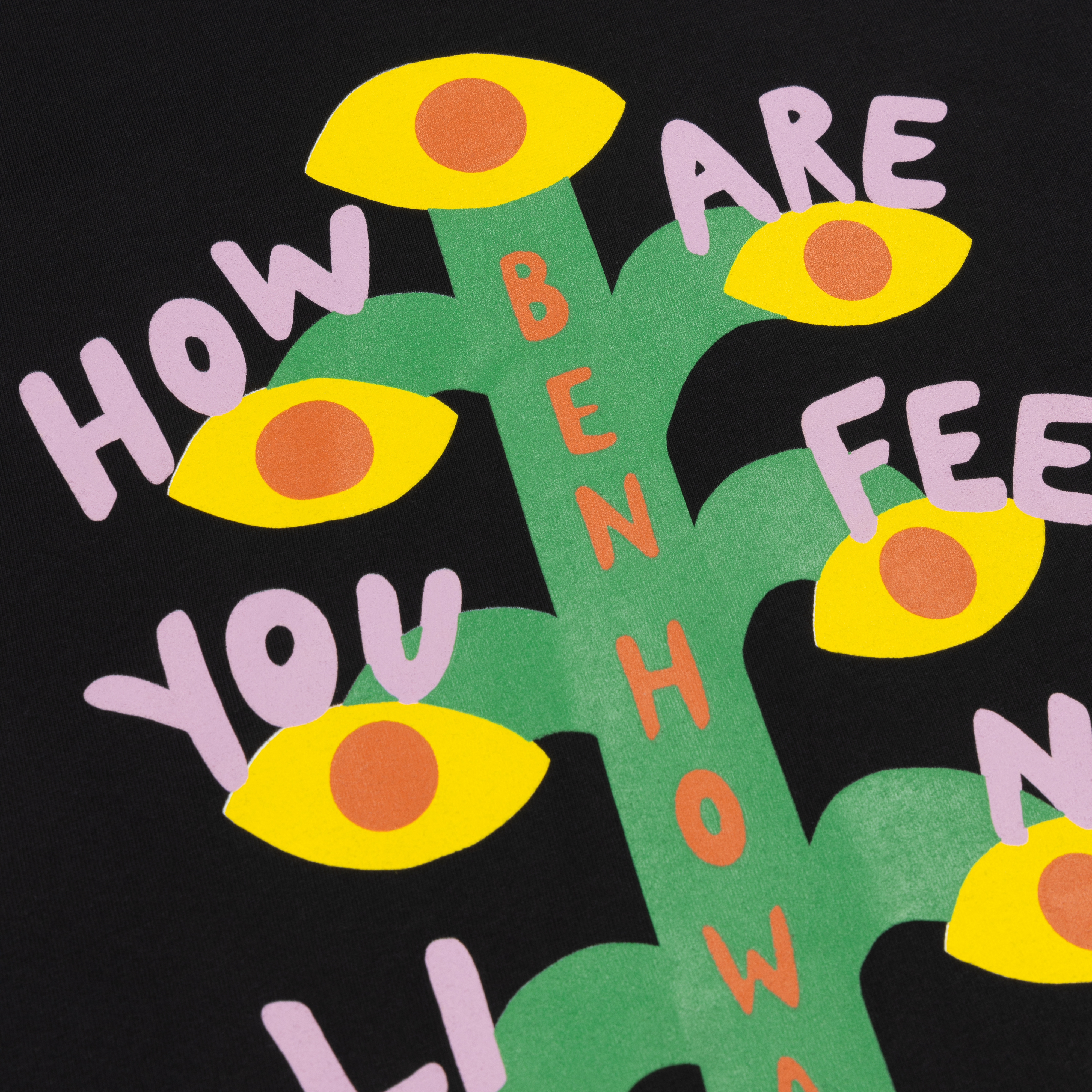 Ben Howard - 'How Are You Feeling?' T-shirt (Black )