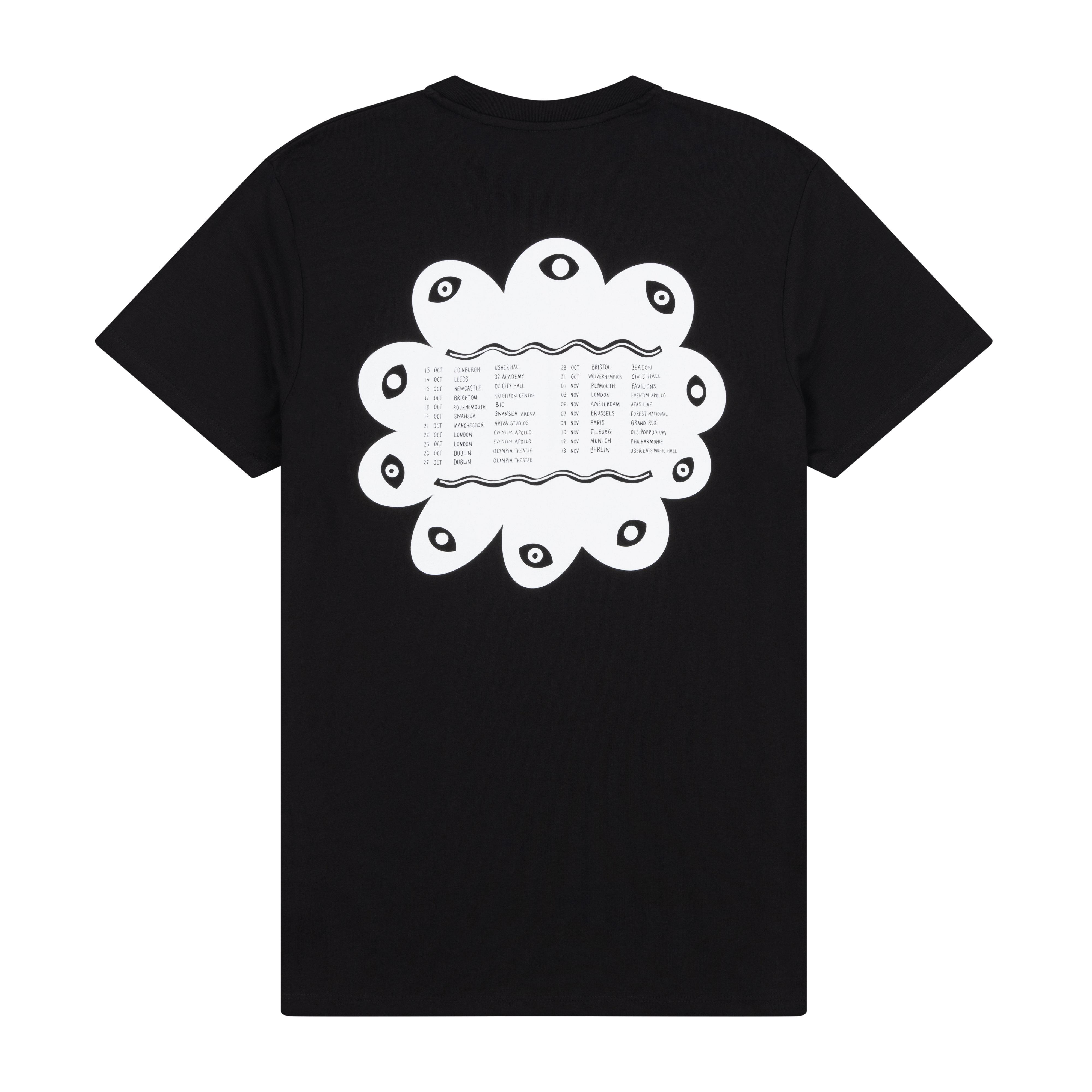 Ben Howard - 'Tree' Tour T-shirt (Black)