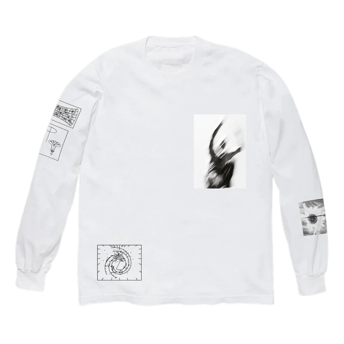 Ben Howard - Collections From The Whiteout: Ben Howard x Island Records: White Longsleeve