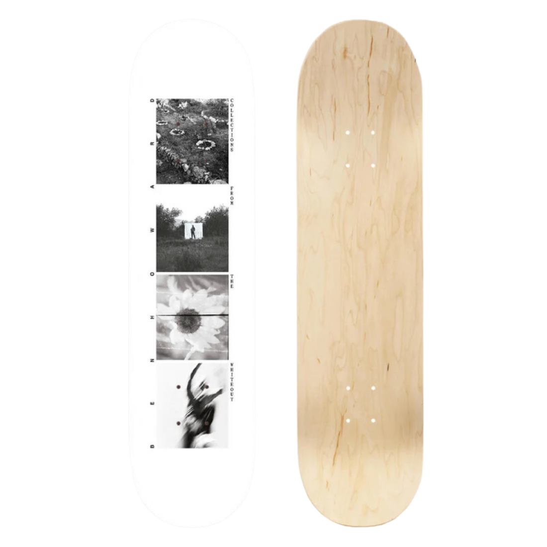Ben Howard - Collections From The Whiteout: White Skatedeck 8.25"