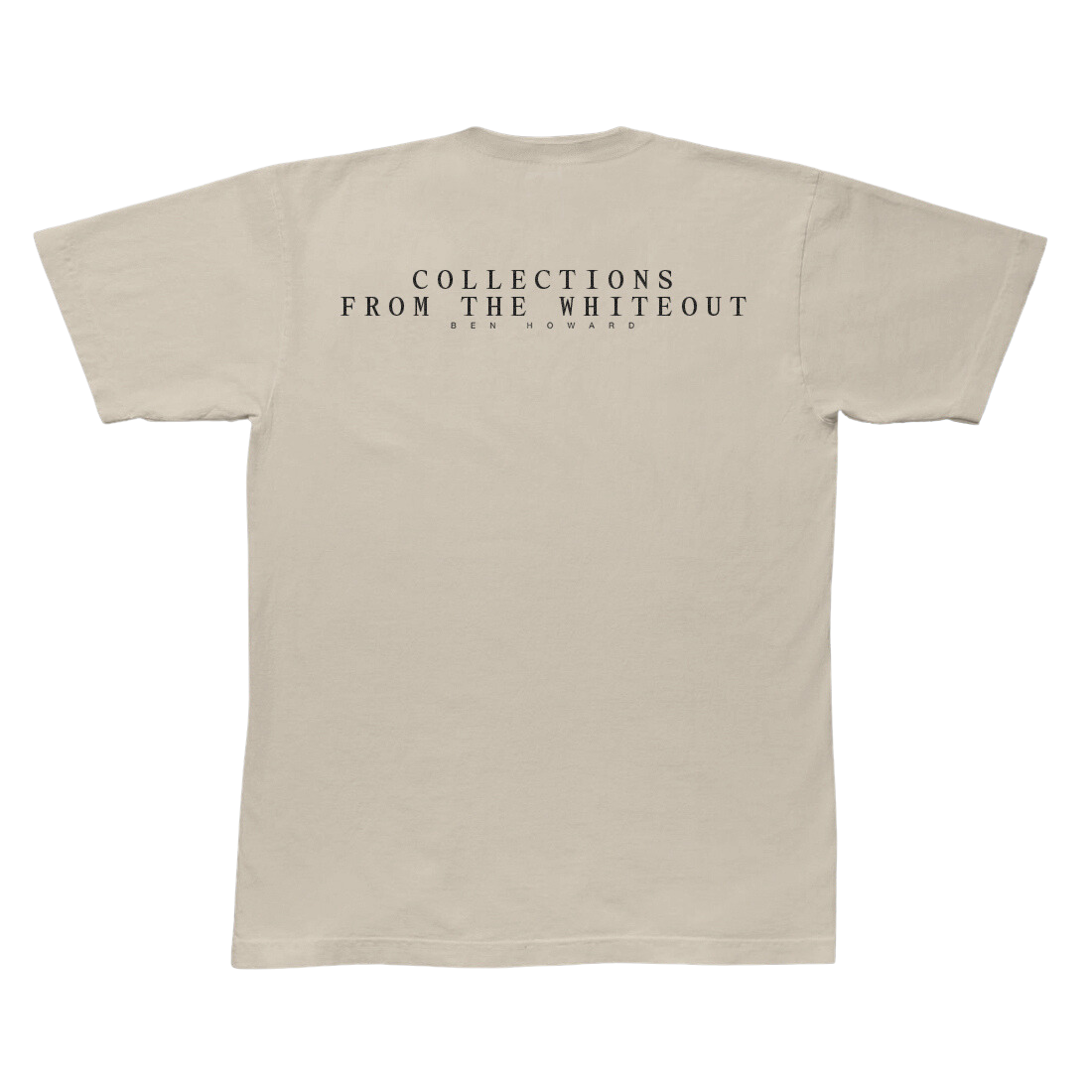 Ben Howard - Collections From The Whiteout: Graphic Tee (Sand)