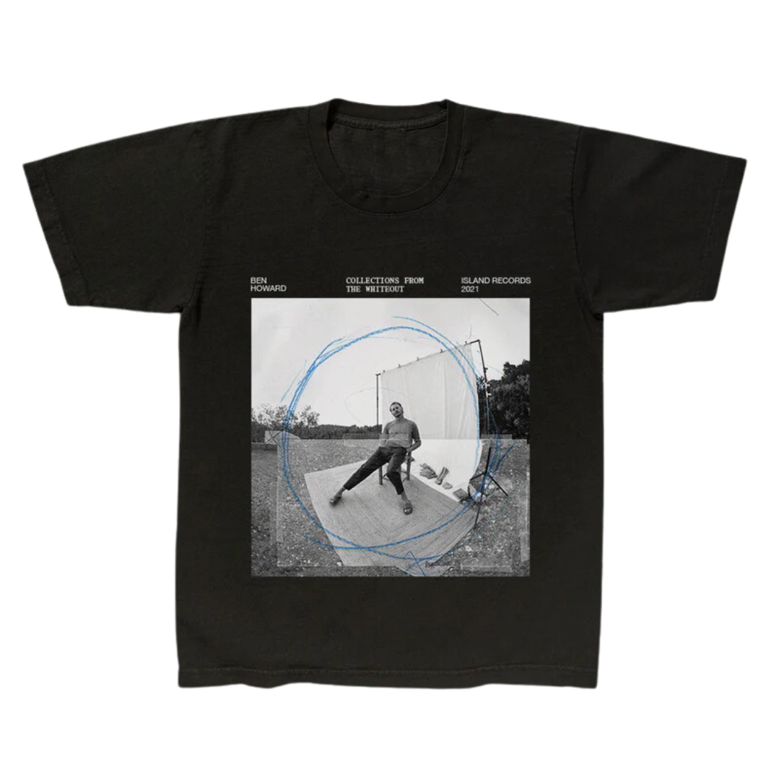 Ben Howard - Collections From The Whiteout: Album Tee (Black)